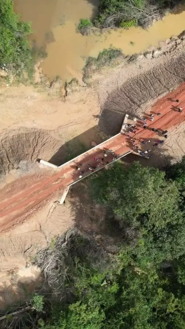 Prefeitura de Lagoa da Confusão entrega Ponte "Zé do Móia" e beneficia moradores da região da Pantanal de Cima