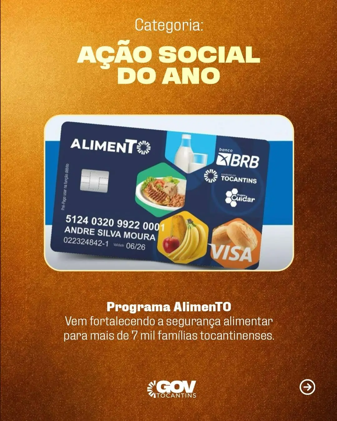 Projeto AlimenTO beneficia 41 famílias e fortalece a segurança alimentar em Lagoa da Confusão