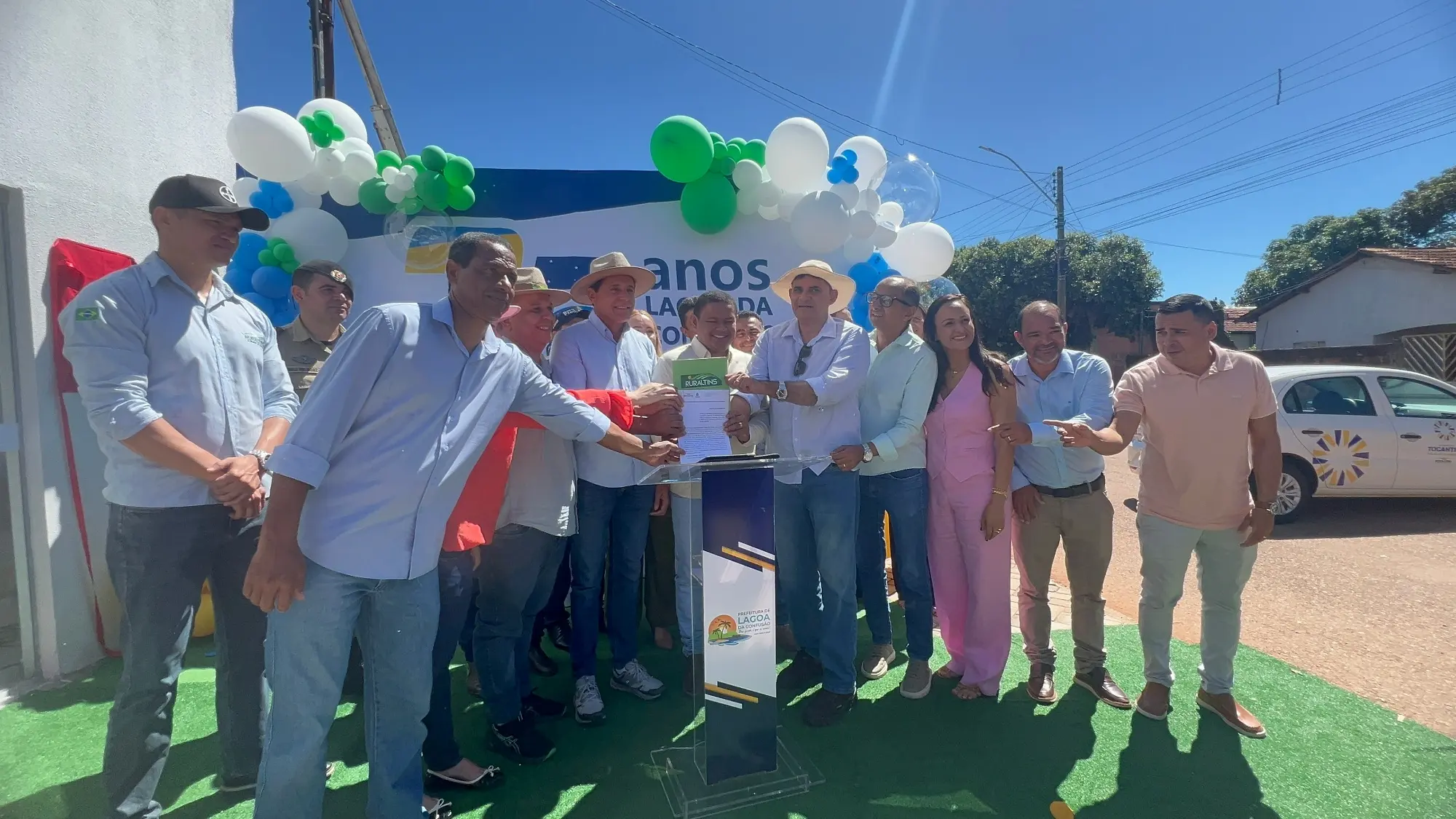 Lagoa da Confusão inaugura escritório do Ruraltins e amplia atendimento aos produtores rurais