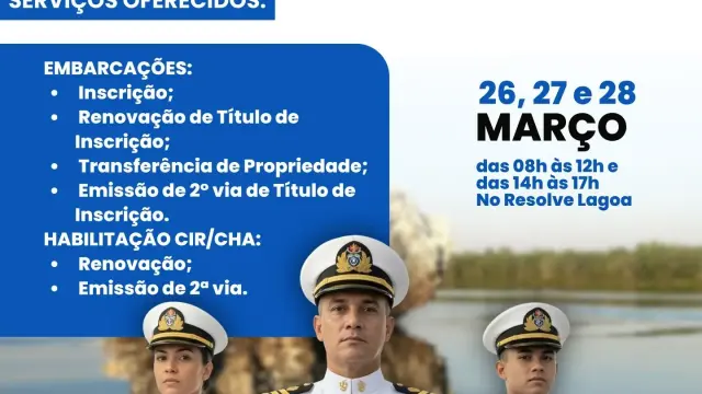 Lagoa da Confusão recebe projeto Capitania Itinerante da Marinha do Brasil