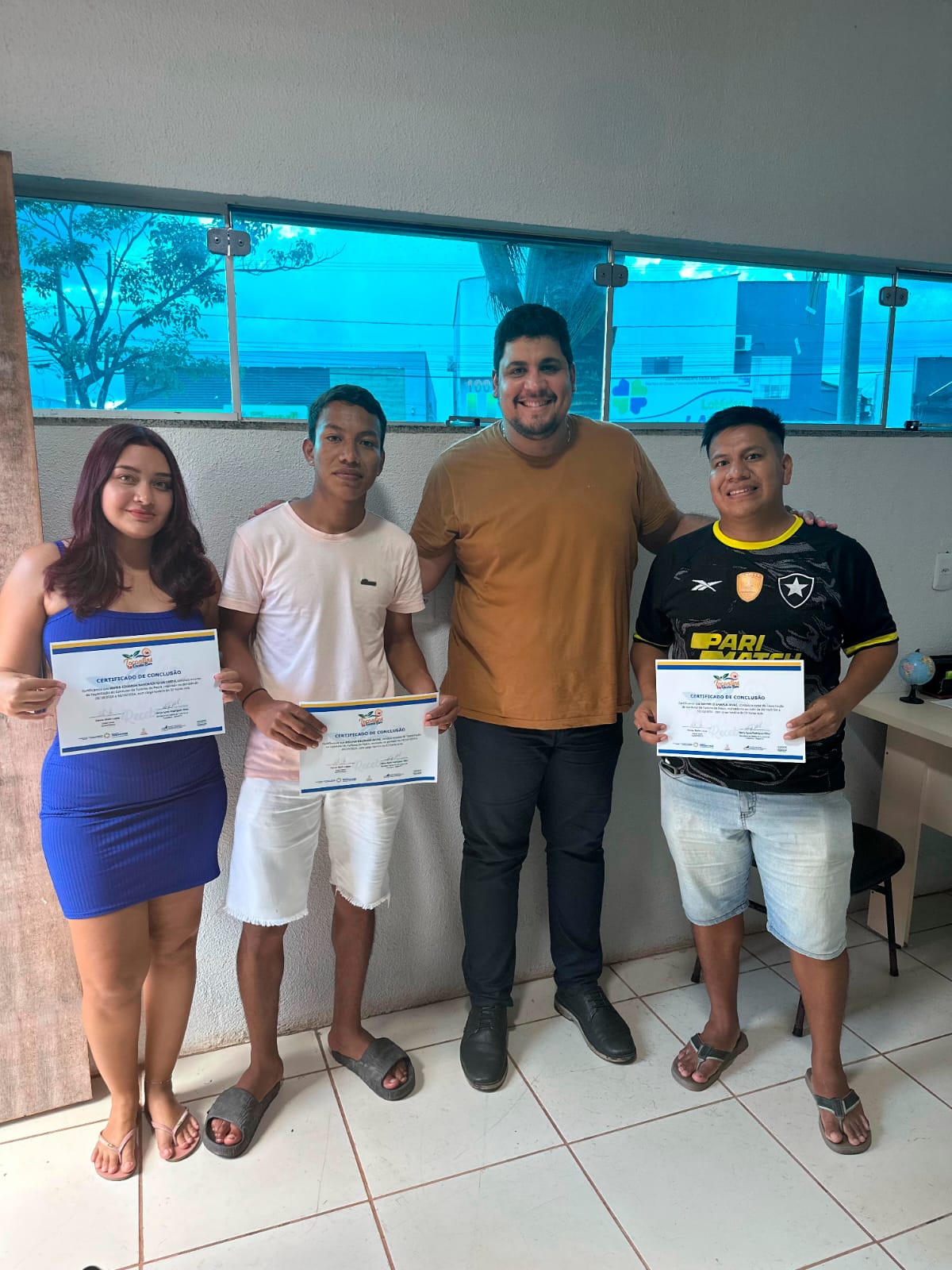 Secretaria de Turismo e Cultura realiza entrega de certificados do curso de Guia de Pesca Esportiva em Lagoa da Confusão