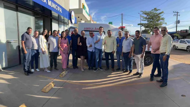 Com emenda do Deputado Olyntho Neto no valor de R$150.000,00 Lagoa da Confusão recebe nova ambulância para reforçar o atendimento em saúde